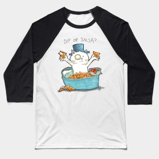 Dapper Cat - Salsa Dip Baseball T-Shirt